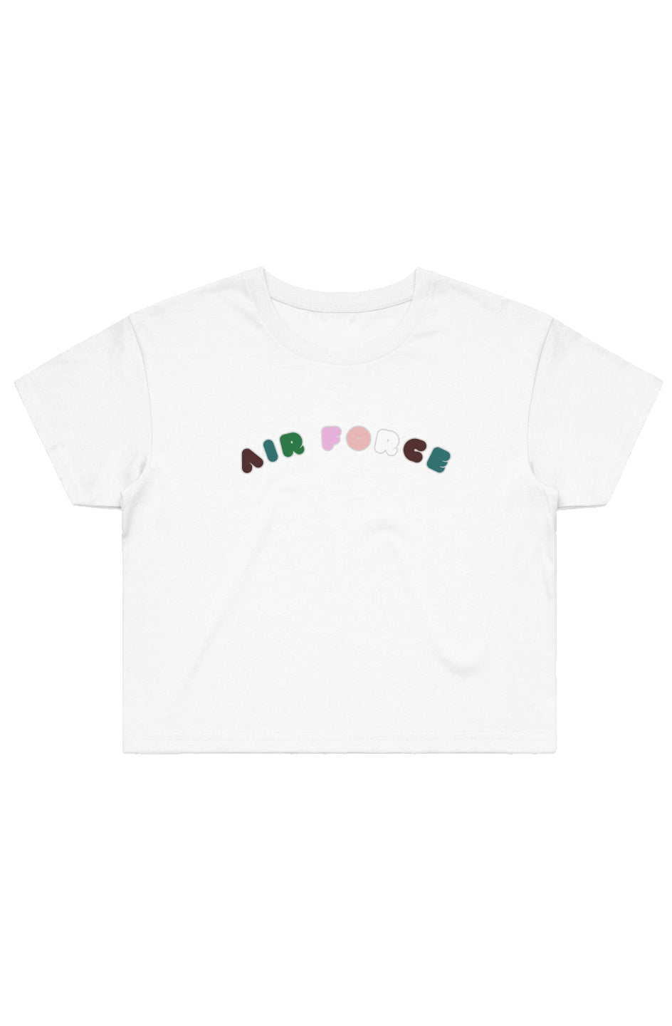 The Rainbow Street Crop Tee