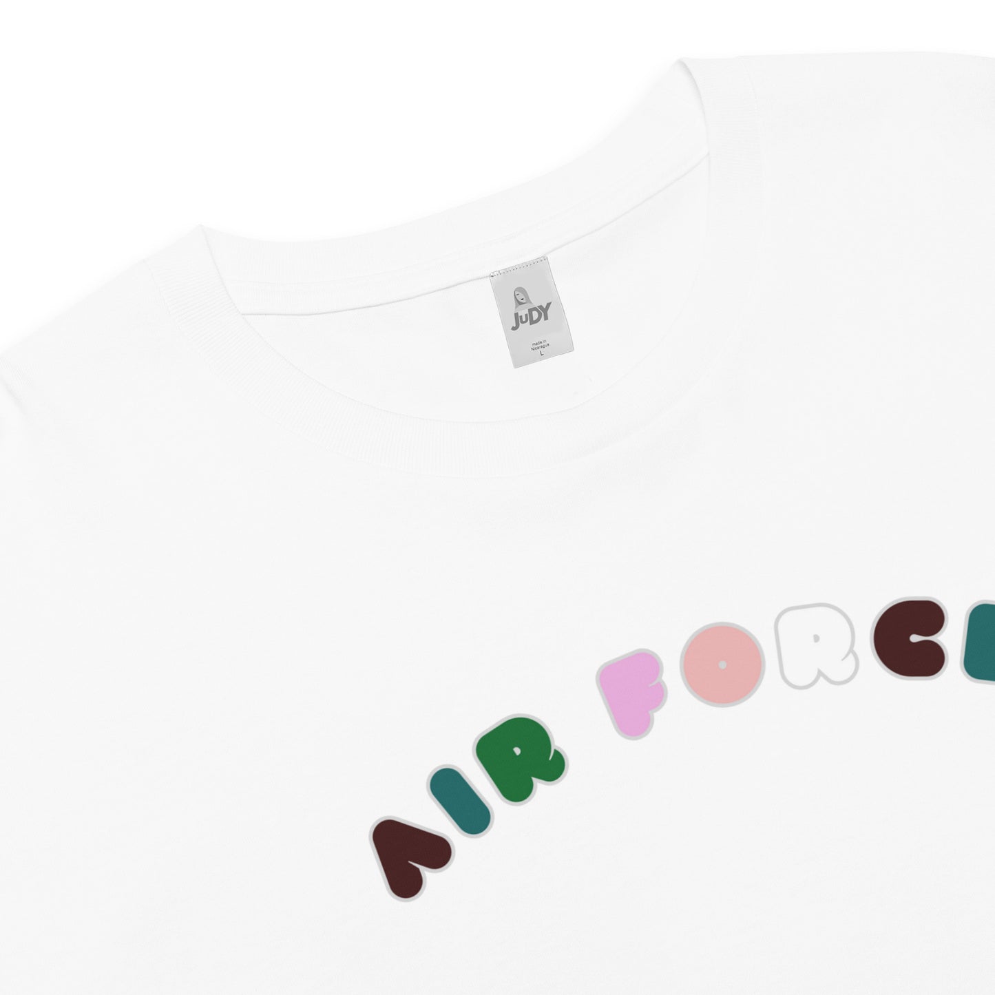 The Rainbow Street Crop Tee