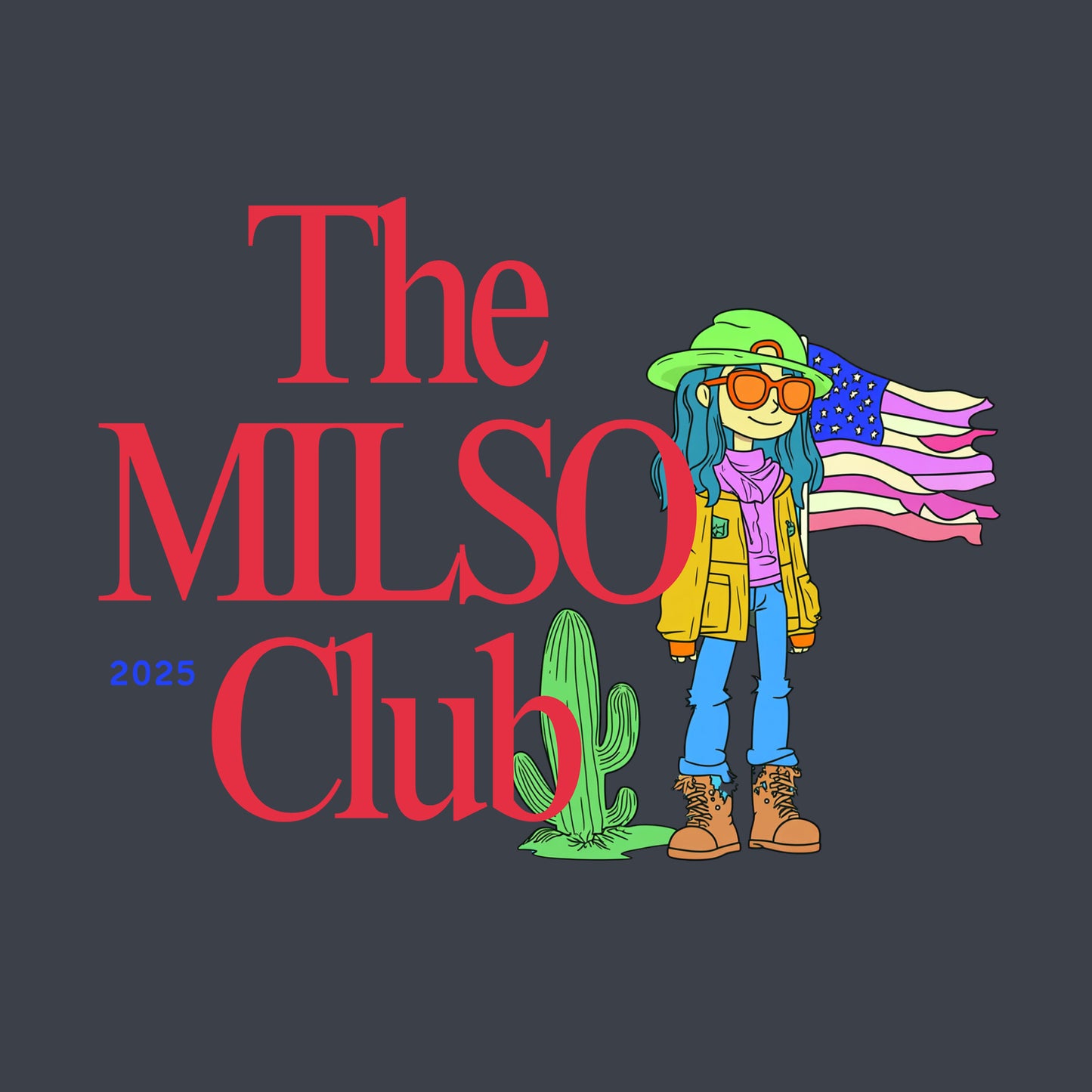 The Milso Club Zip Hoodie | Desert Drop