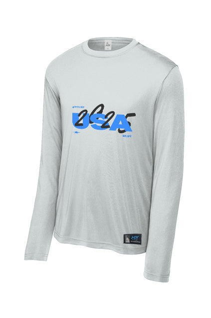 USA '25 Sport-Tek Long Sleeve Tee