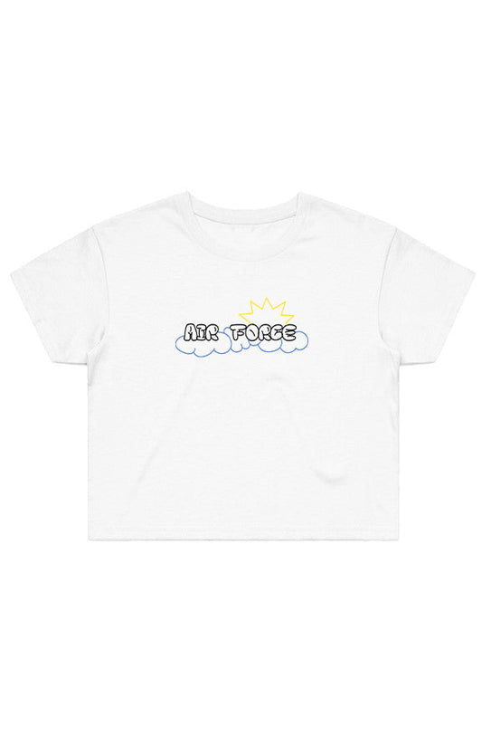 In The Clouds Street Crop Tee