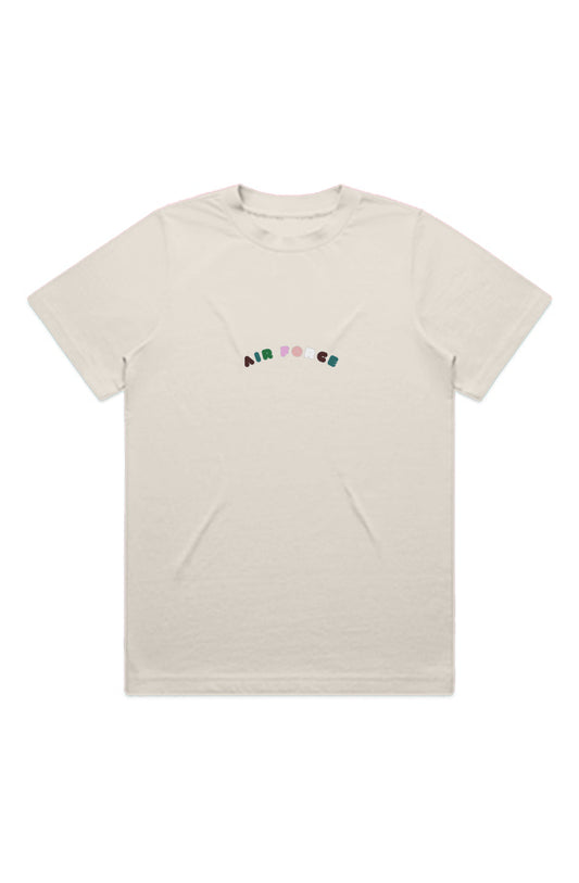 The Rainbow Embroidered Heavy Tee