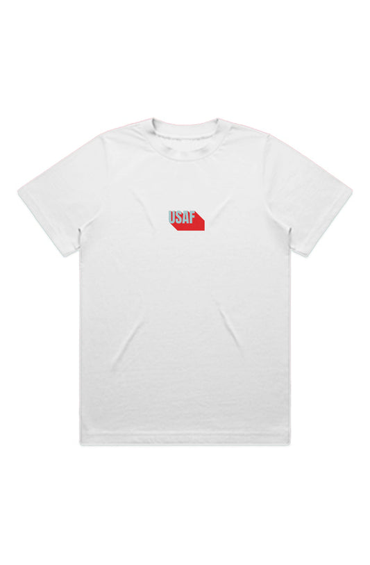 USAF EMBROIDERED HEAVY TEE