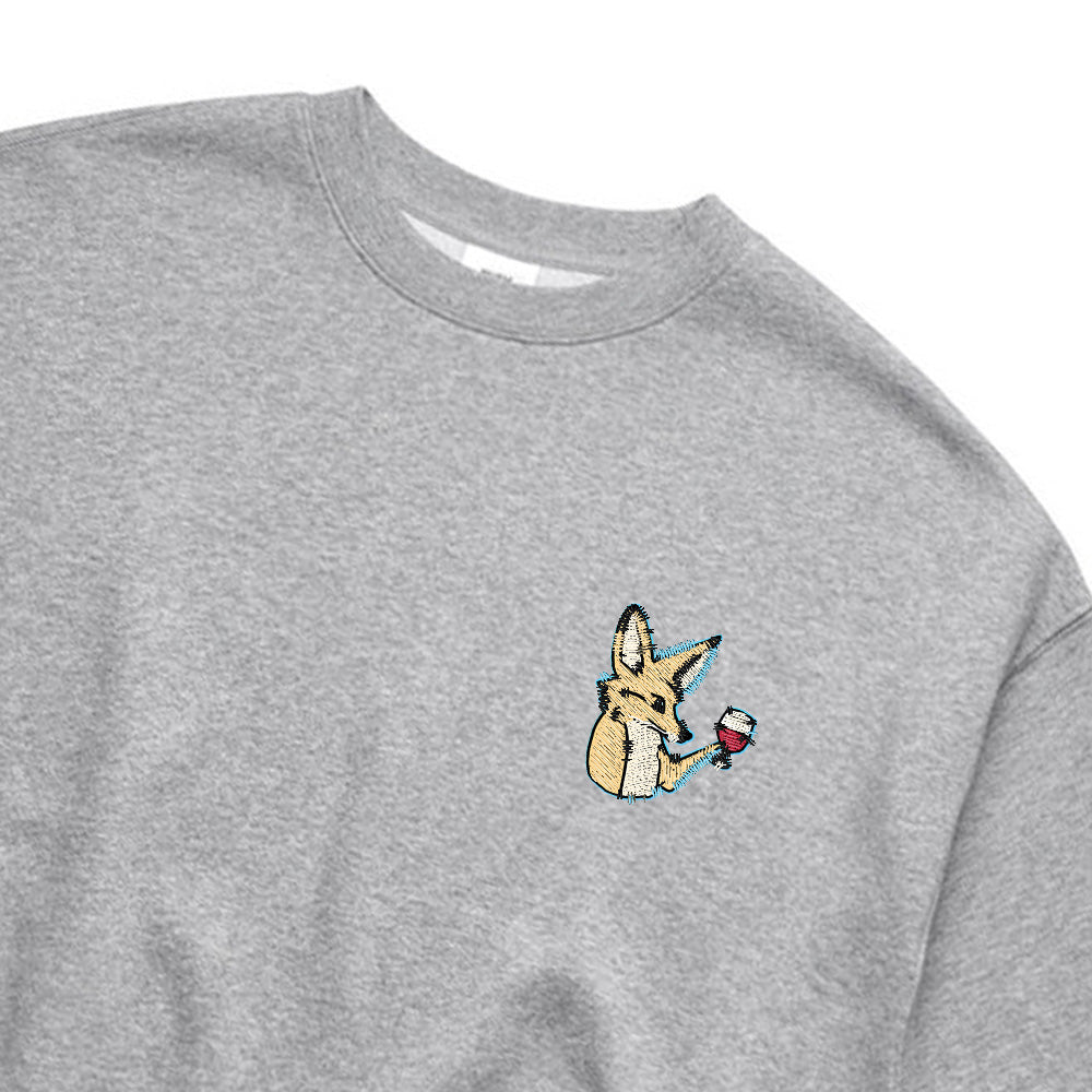 Pink Flag Oversized Crew | Desert Drop